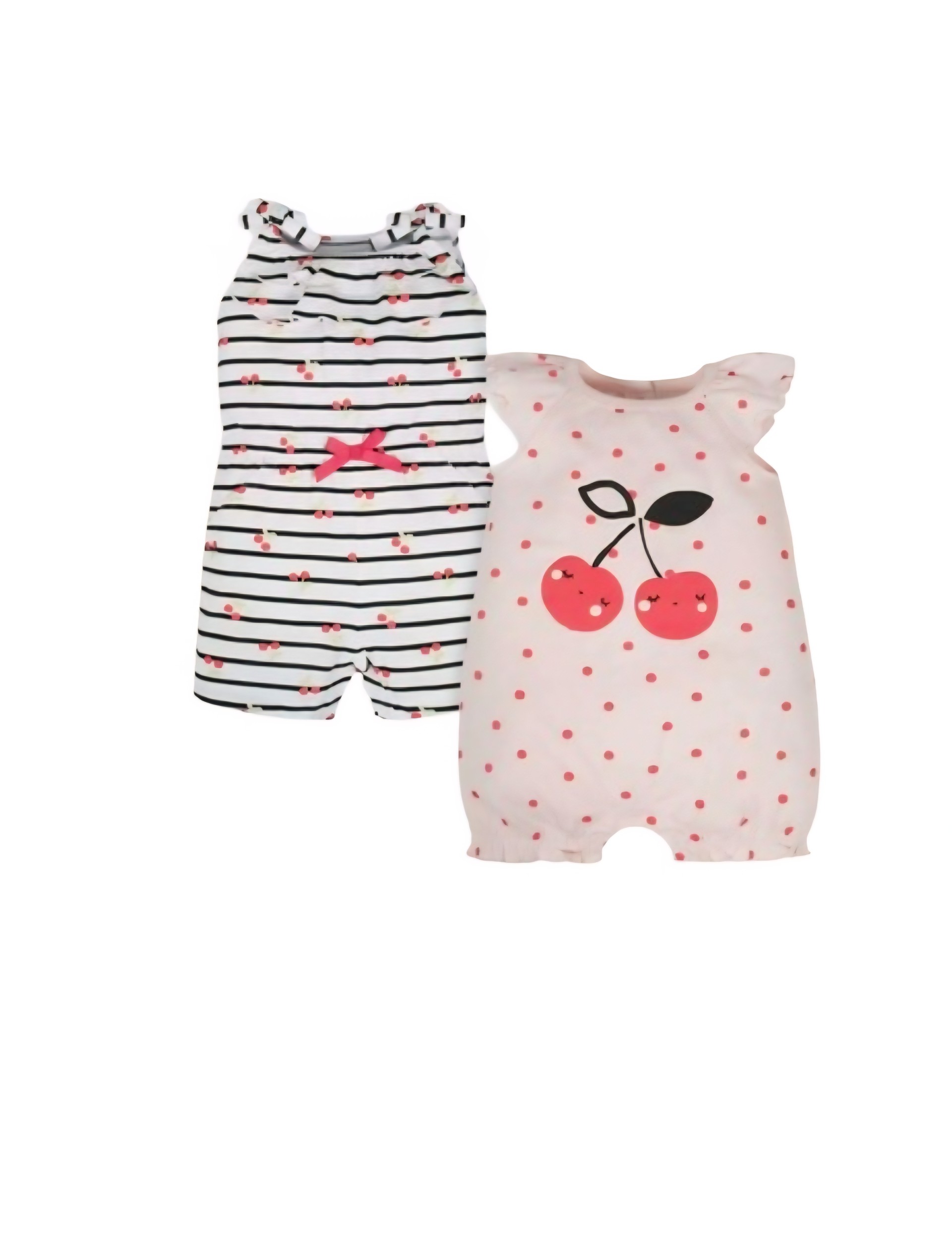 GERBER GIRL 2PK ROMPERS