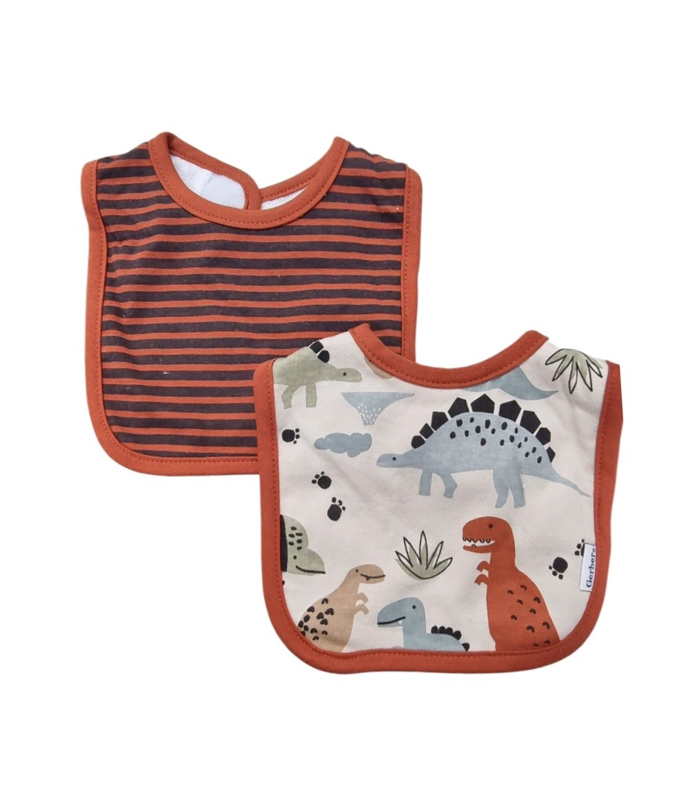GERBER 2PCK BIBS