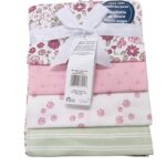 GERBER 4PK FLANNEL BLANKETS