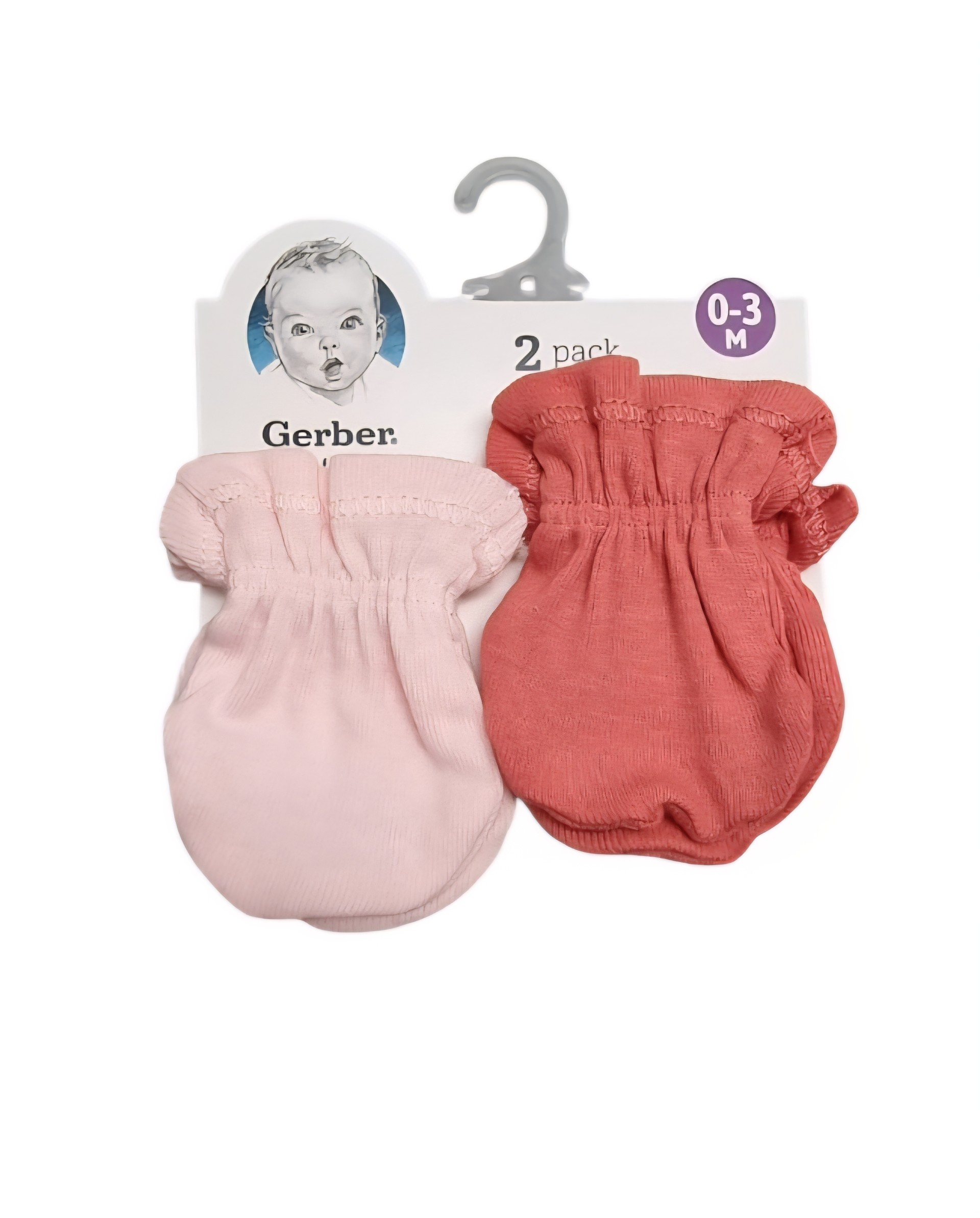 GERBER 2 PCK MITTENS