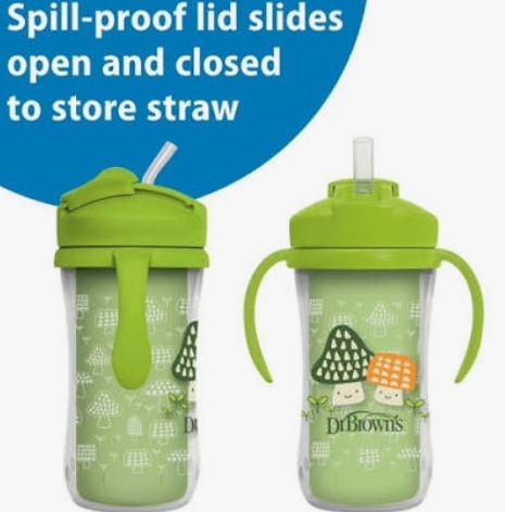DR BROWNS 12M+ STRAW CUP