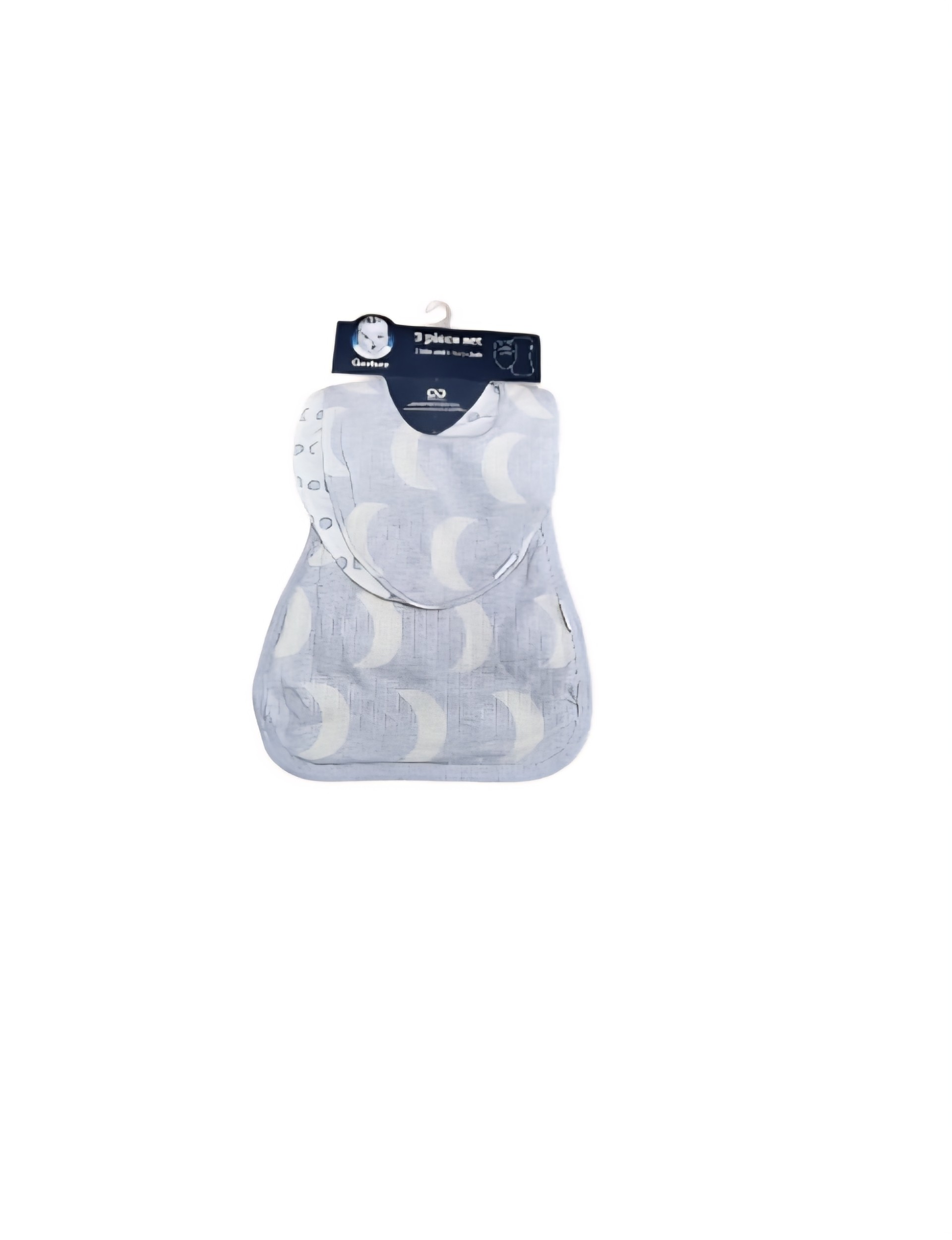 GERBER 3PCK BIB & BURP SET