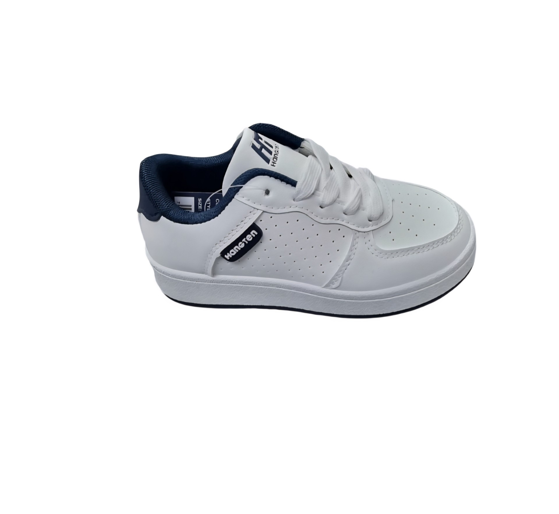 HT WHITE/NAVY SHOES