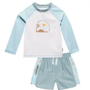 GERBER BOY RASHGUARD & SHORT