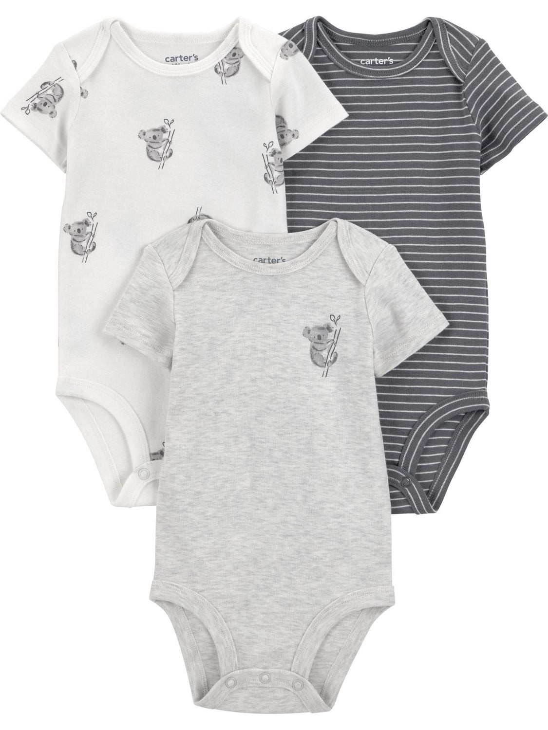 CARTERS 3PK BODYSUITS