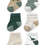 CARTERS BABY BOY 6PK SOCKS