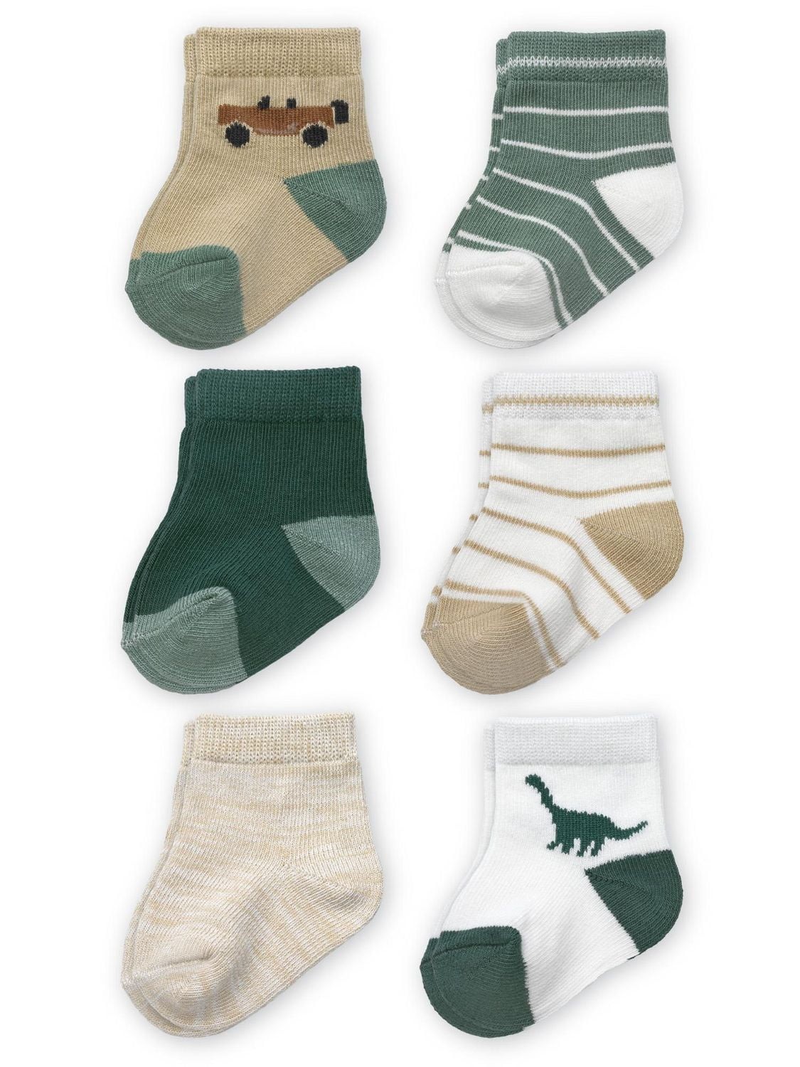 CARTERS BABY BOY 6PK SOCKS