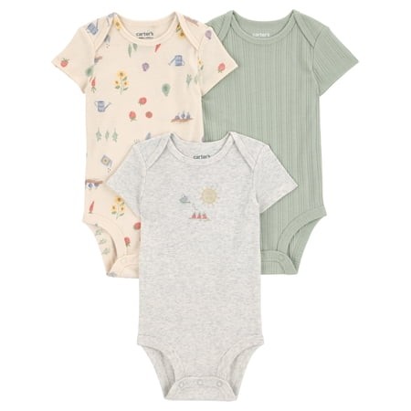 CARTERS 3PK BODYSUITS