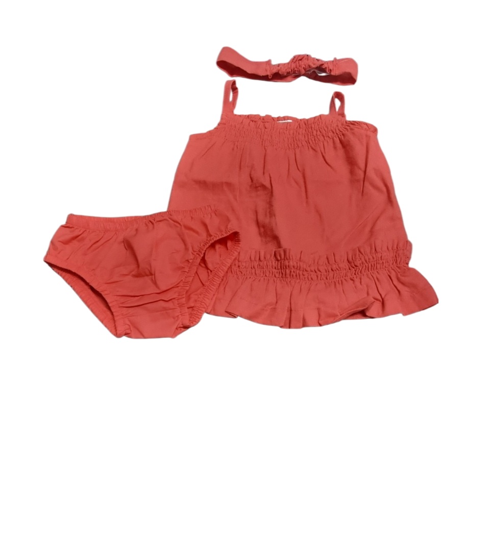 CARTERS GIRLS 3PC DRESS SET
