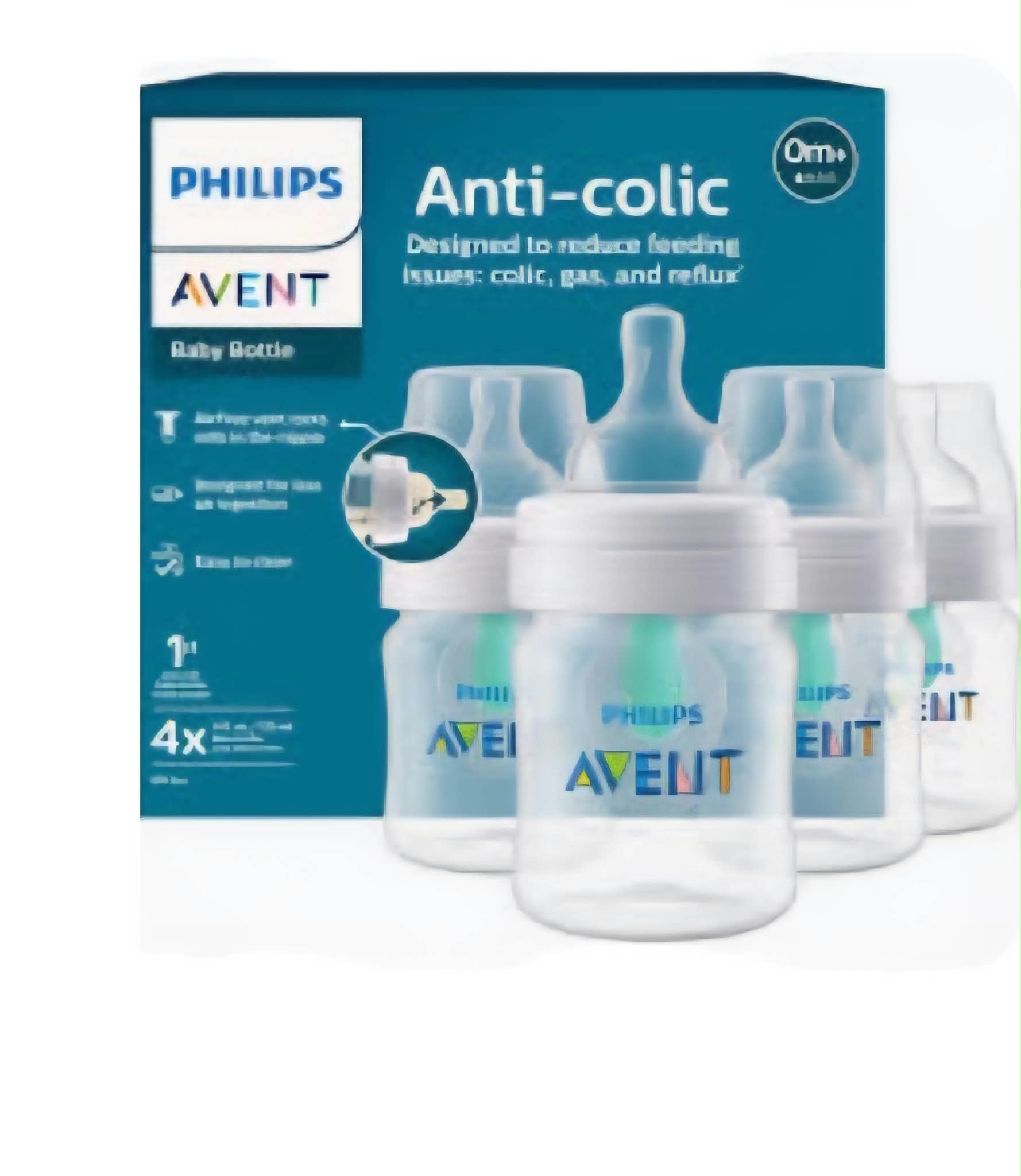 AVENT ANTI-COLIC BOTTLE 4PK