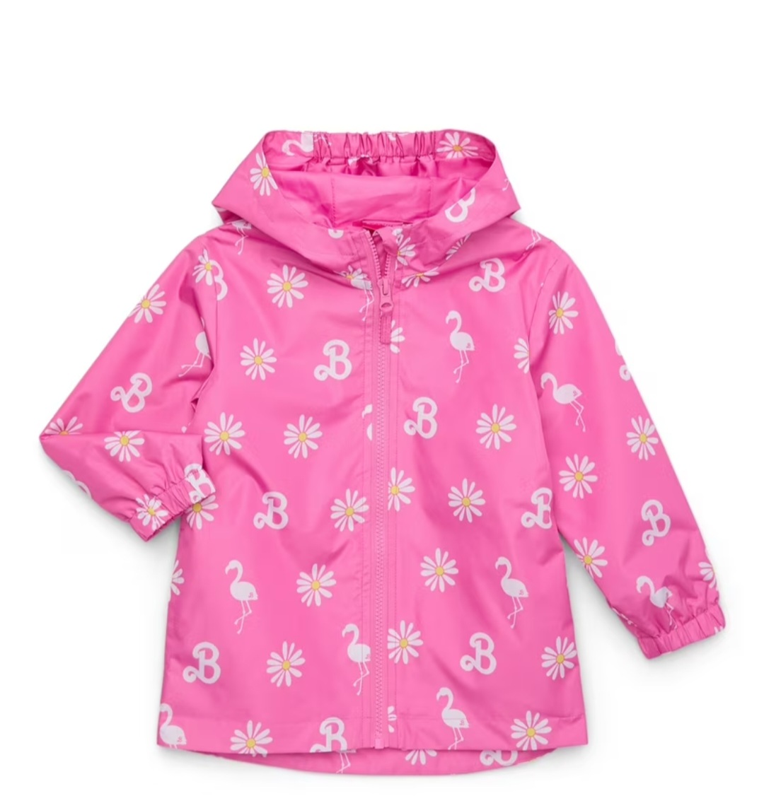 BARBIE KIDS RAIN COAT
